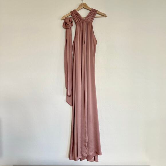 Hatch Fete Gown O/S Rosewood Pink Maternity Dress Bridesmaid Formal - Picture 5 of 10